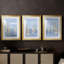 NAUTICAL Series VII - Impression encadrée sur mesure de qualité supérieure - 3 pièces-672741173-672741194