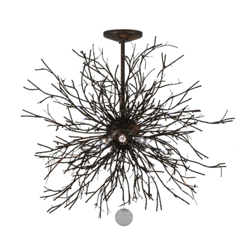 Pussy Willow 20 - Light Chandelier
