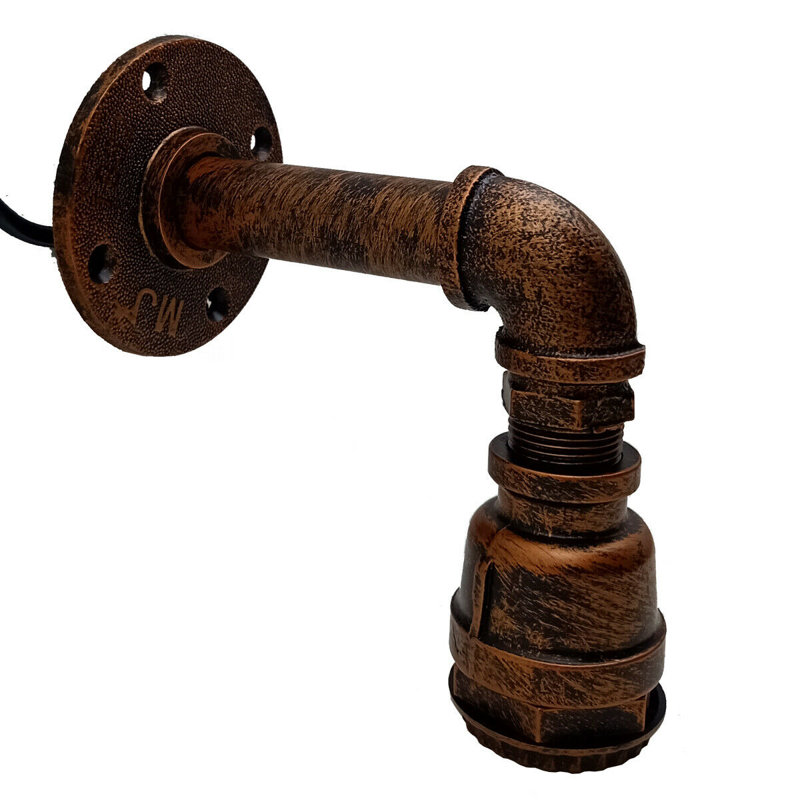 Bellair Armed Sconce, Rustic Red