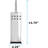 Minoky Metal Toilet Brush And Holder-101781747