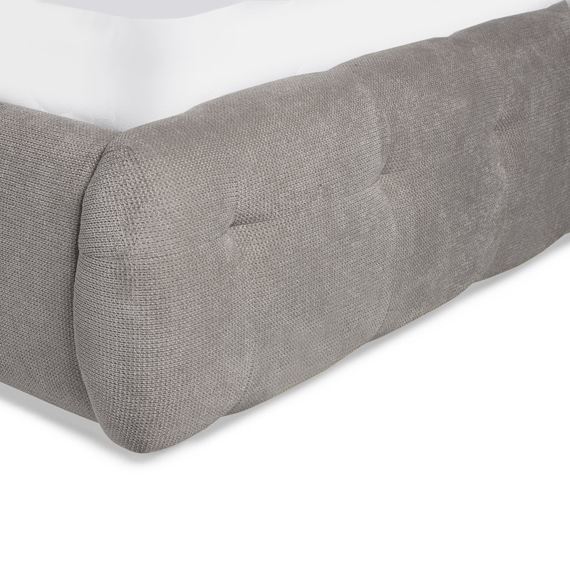 Murier Upholstered Bed, Double - 135 x 190 cm