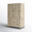 Commode combinée 4 tiroirs Dealmeida