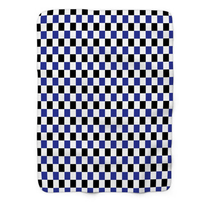 Bleu royal - 1 pièce Sherpa Premium
