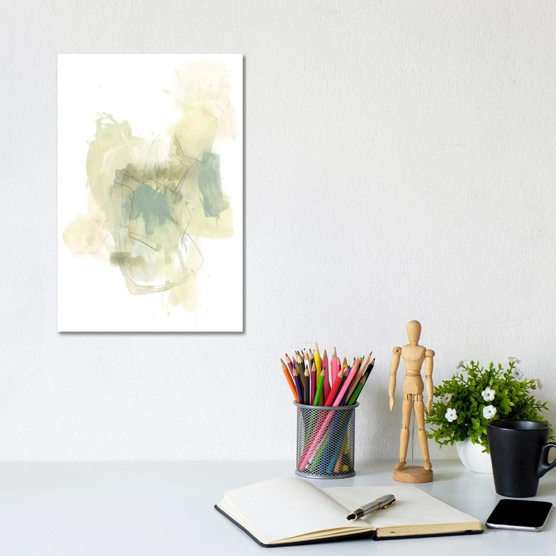 Fluid Integer I by June Erica Vess - Wrapped Canvas Painting, 20.32 cm H x 30.48 cm W