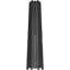 Rampe de protection pour câbles L 39,37 po x l 5,1 po x H 0,79 po avec 1 canal, matériau TPR, paquet de 2 couvre-câbles, noir, capacité de charge de 2 000 lb, surface antidérapante