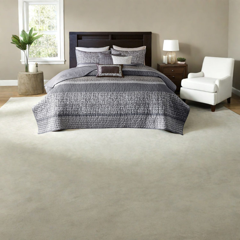 Ensemble de literie en coton luxueux, de style jacquard réversible, parfait pour le confort de la maison