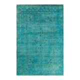 Overyed One-of-a-Kind Rectangle 6'3" X 9'4" Hand Knotted Area Rug