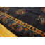 Antique Oversized Art Deco Chinese Floral, Medallion Knotted Rug