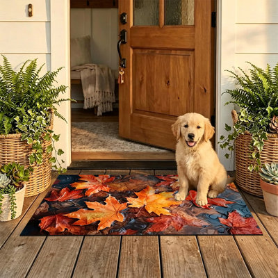  Tapis pour porte d'extérieur antidérapant 24 po x 36 po