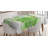 Ladybugs Tablecloth, Ladybugs On A Stem Over The Water Striped Animals Fresh Environmental Life Image, Rectangular Table Cover For Dining Room Kitchen Decor, 52" X 70", Red Green-241954801