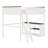 Loft Bed With Desk,Open Shelf And A Storage Box,USB Charging Station