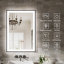 Miroir de salle de bain moderne sans cadre avec fonction de désembuage et lumière réglable-560712875-566337161-566337165