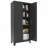 Durable Steel Storage Cabinet with Adjustable Shelves for Various Home and Office-645918668