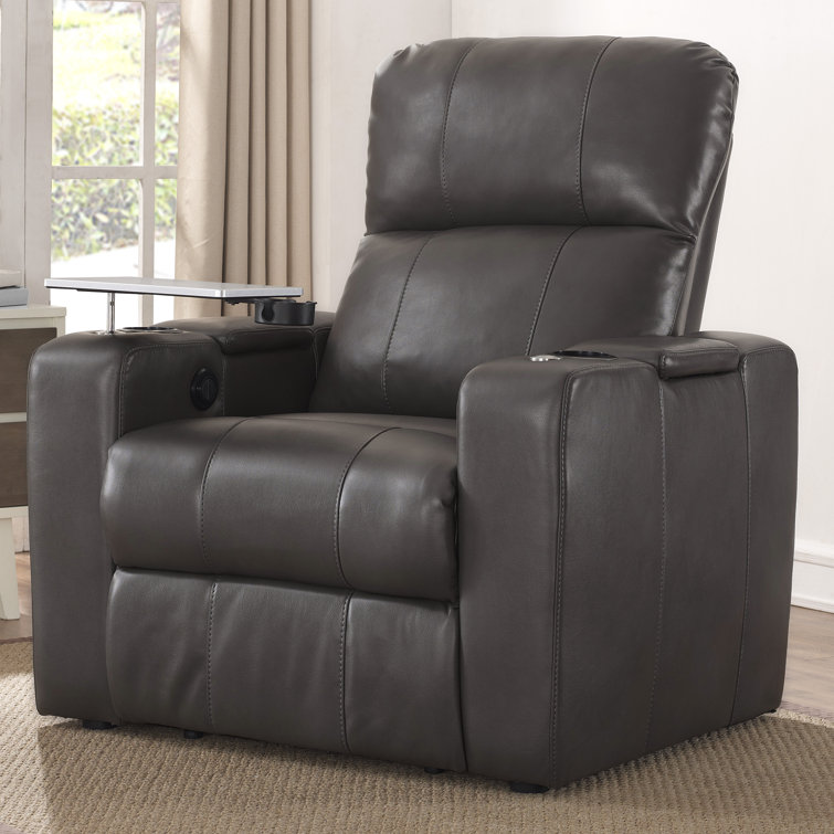 Red Barrel Studio® Staciee Faux Leather Power Recliner & Reviews | Wayfair