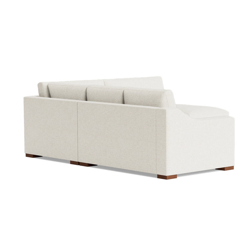 Lucca Sectional, Right Hand Facing, Performance Weave - Spa