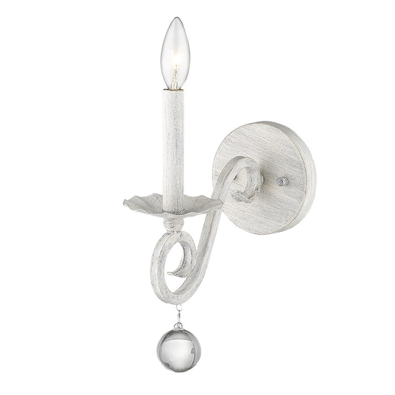 Lampe murale bougie 1 lumières Mulhern