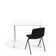 Key Metal Base Writing Desk