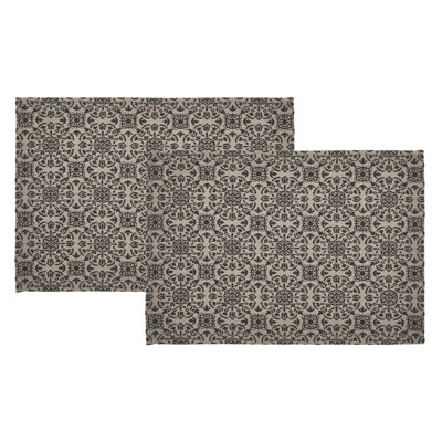   Custom House Geometric Rectangle Placemat