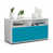 Turquoise / Matte White