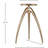 Clara Swivel Adjustable Height Bar Stool-1546847610