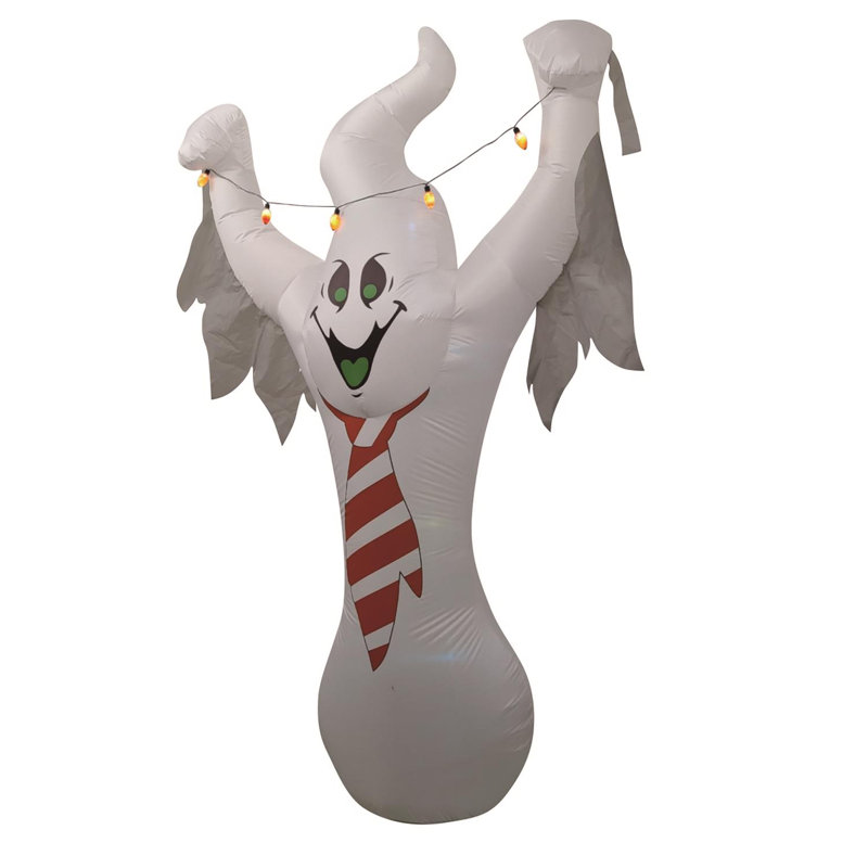  8 ft. LED Prelit Ghost with C9 Light String Inflatable