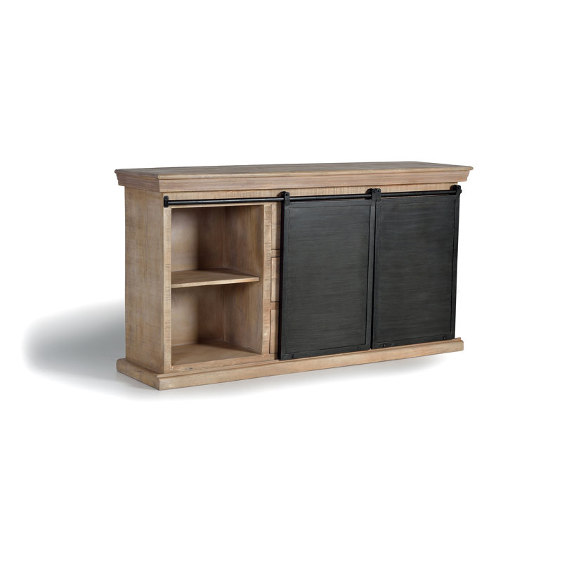 Mishler 160cm Solid Wood Sideboard