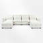 Canapé modulaire 6 pièces rembourré-578866009