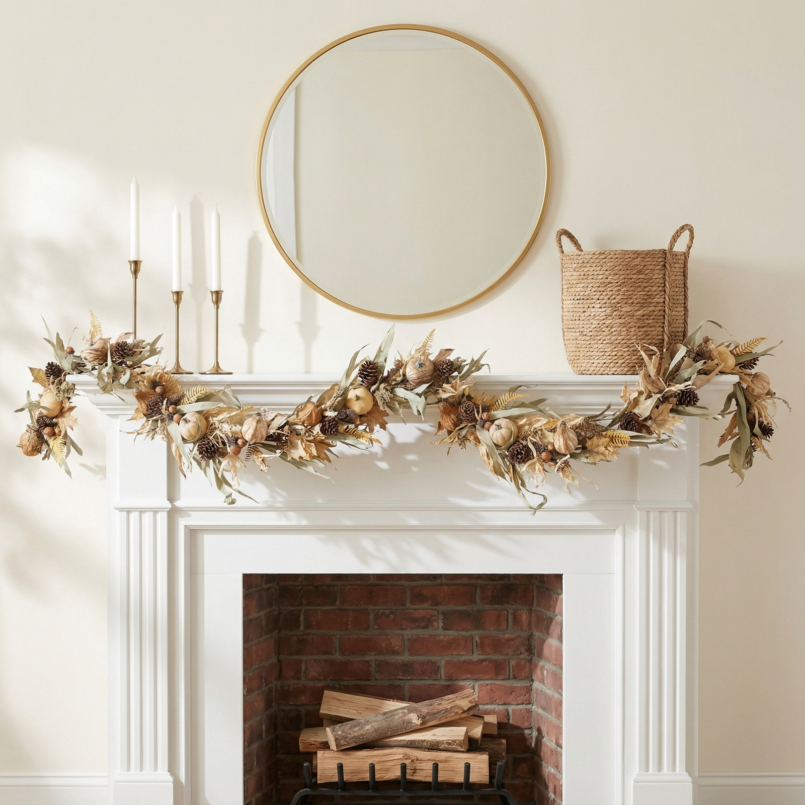 Elveda 72'' in. Faux Mixed Assortment Garland