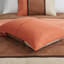 Ensemble d'édredon 7 pièces imitation suède corail-126520739