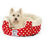 Aryana Fleece Pet Bed-36516732-36516727