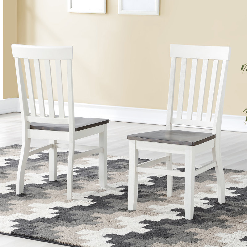 Chaise d'appoint en lattes noires Spina