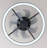 Kiper 13.78'' Ceiling Fan with LED Lights