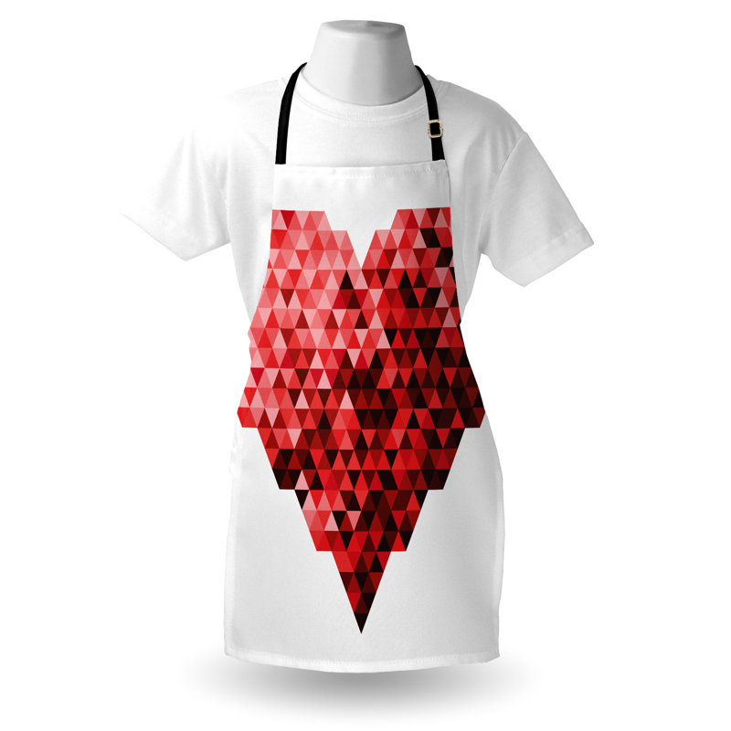 Geometric Bib Apron
