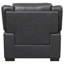 Fauteuil d'appoint rembourré rembourré Krista - gris-24440804