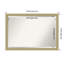 Miroir décoratif biseauté rustique Kowal-46303259
