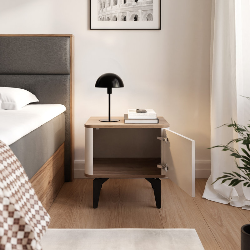 Manufactured Wood Bedside Table