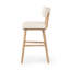 Cardell Swivel Upholstered Bar Stool with Solid Wood Frame-1010372304-1072877174