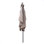 Parasol de patio imperméable avec manivelle et bouton-poussoir inclinable sans rabat pour jardin, cour, piscine, marché