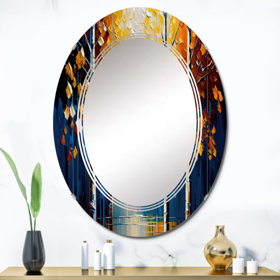 Miroir mural Raff Path Into The Yellow Forest VII