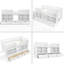Lit mezzanine avec tablettes et rangements multiples-272616629-272616630