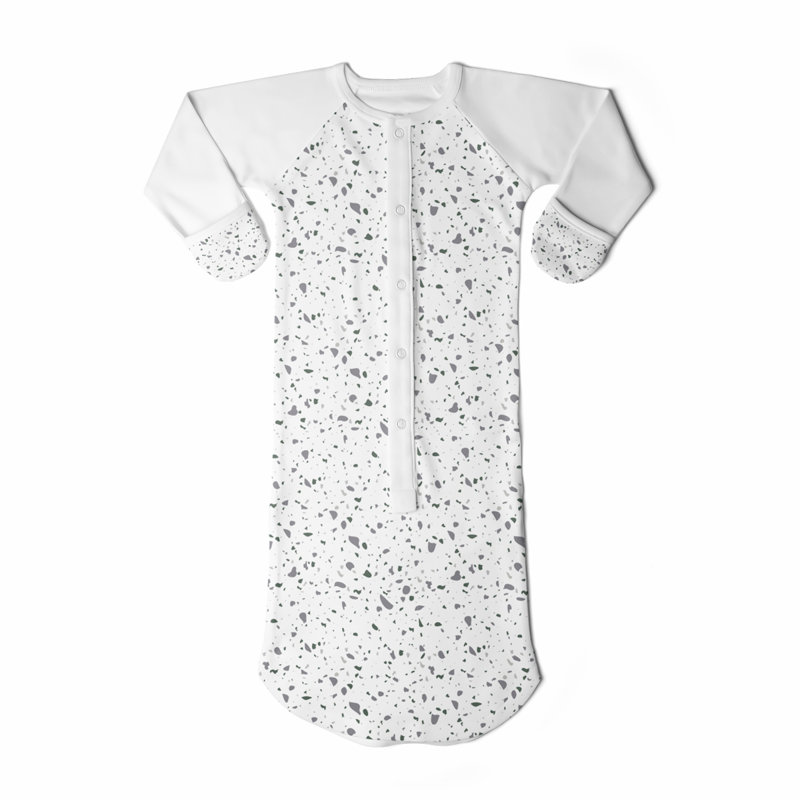Cotton Blend Swaddle, 0-3 Months