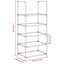 10 Pair Shoe Rack