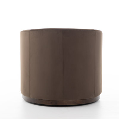 Arabella Upholstered Swivel Barrel Chair 