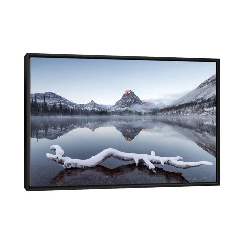 Two Medicine Valley After Snowfall by Danita Delimont - Gallery-Wrapped Canvas Giclée, 18" H x 26" W x 1.5" D, No Mat