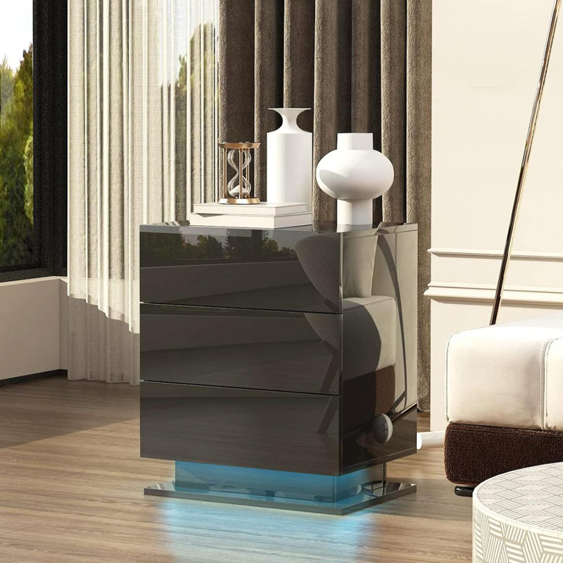 Commode lumineuse, commode de chambre