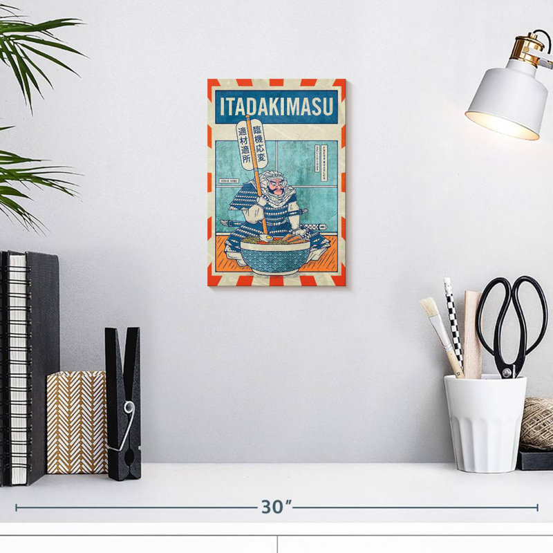 Yarlin Itadakimasu Ramen, 12" H x 8" W