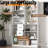 Bookcases And Shelves With Hanging Panels And Drawers, 9-Pocket Display Bookcase, Modern Wide Wooden Bookcase Unit