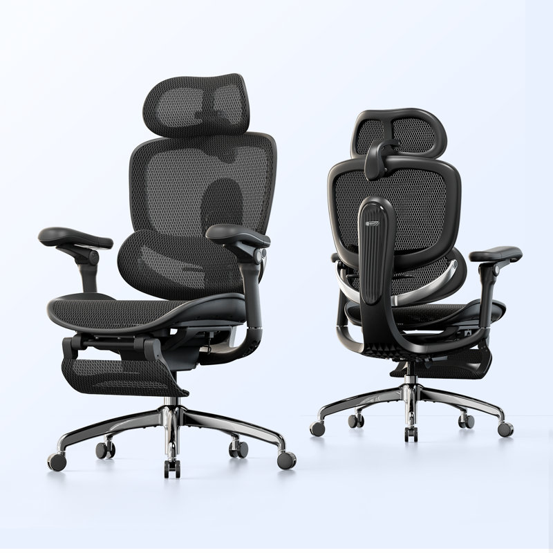 Rebrilliant Office Chair, 58 cm H