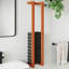 Niysa Wood 2 Wall Towel Rack