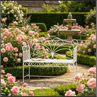Banc de jardin extérieur, banc de jardin, banc de véranda